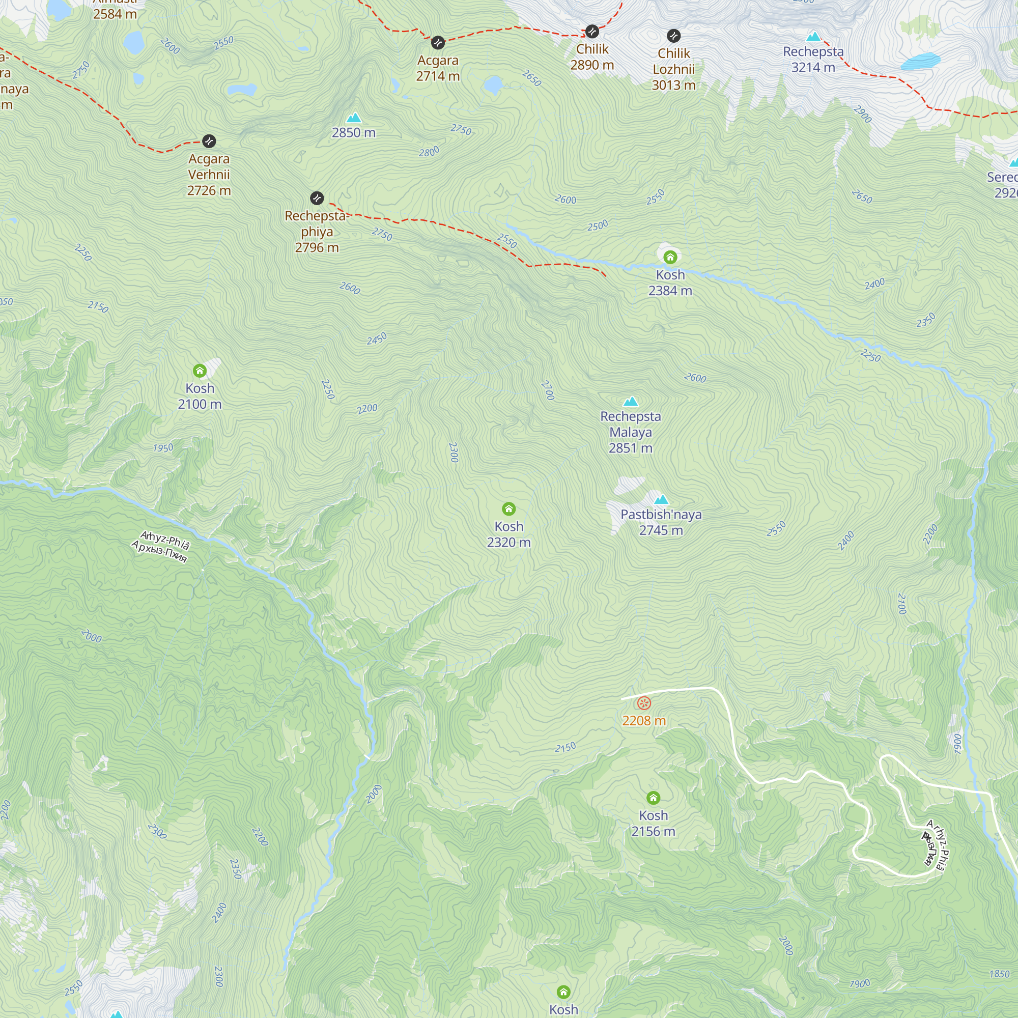 Kosh map