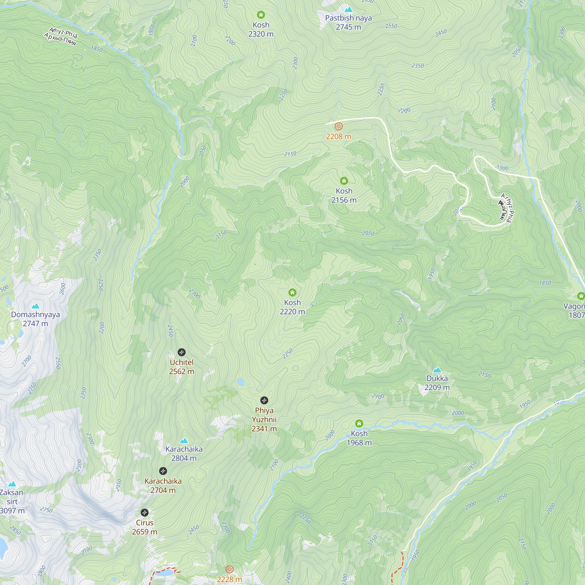 Kosh map