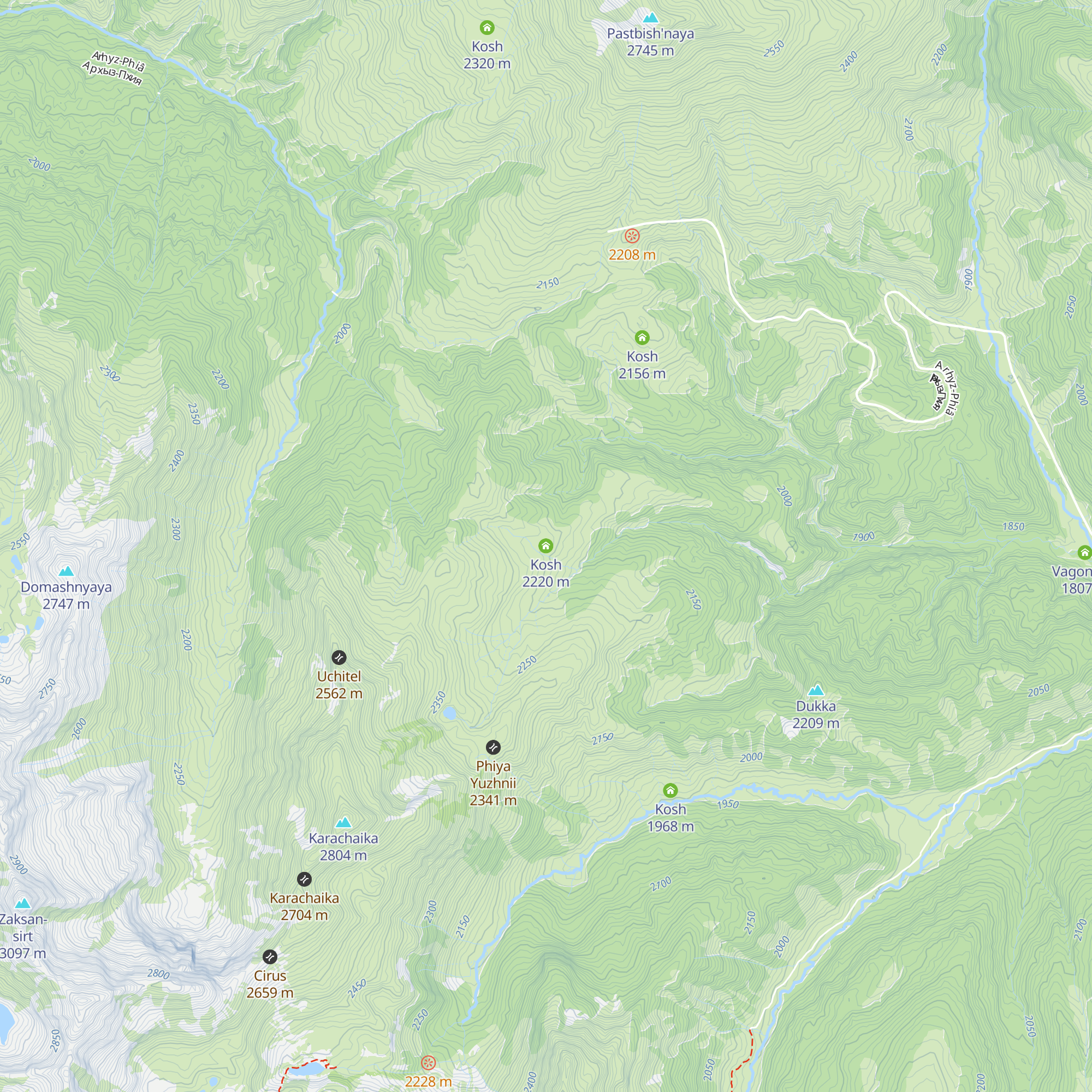 Kosh map
