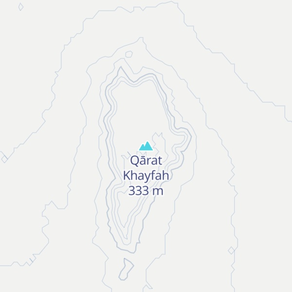 Map of Qārat Khayfah
