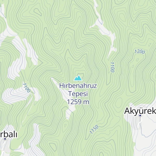 Map of Hırbenahruz Tepesi