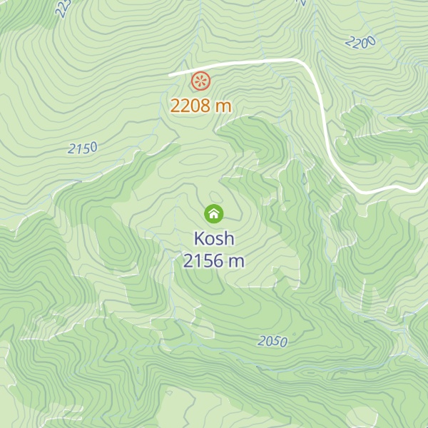 Map of Kosh