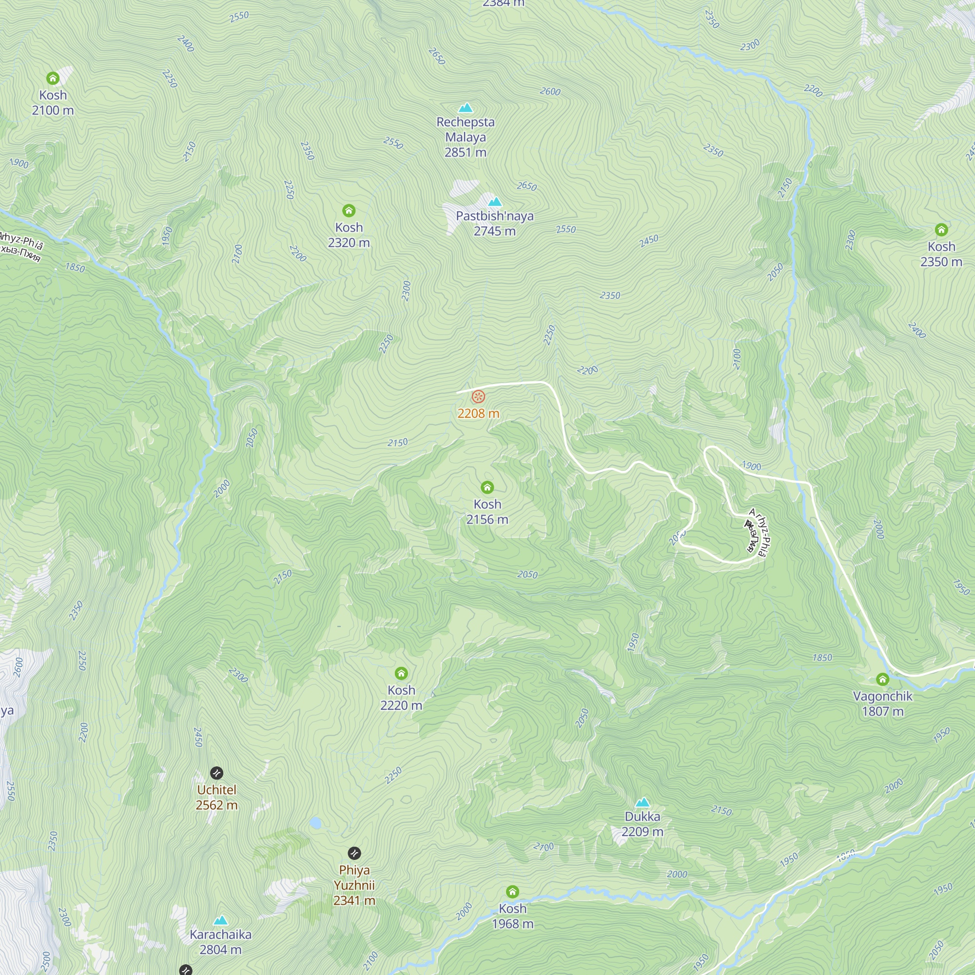Kosh map