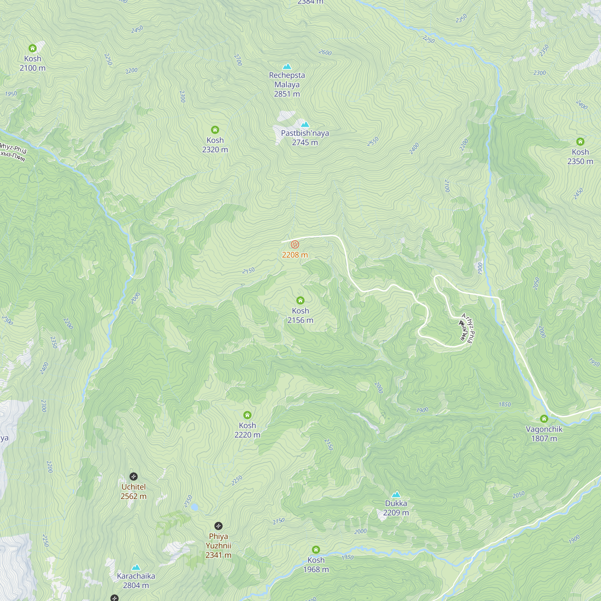 Kosh map