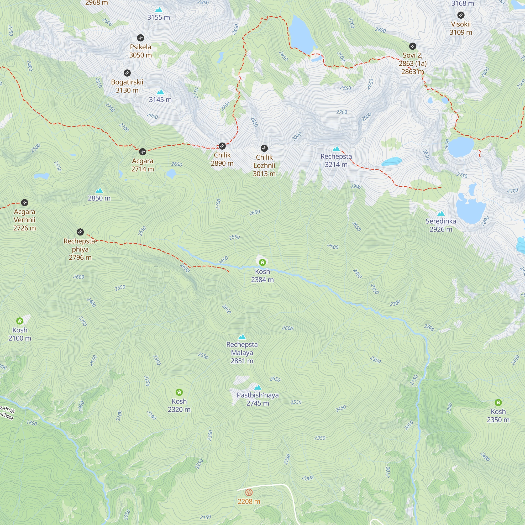 Kosh map