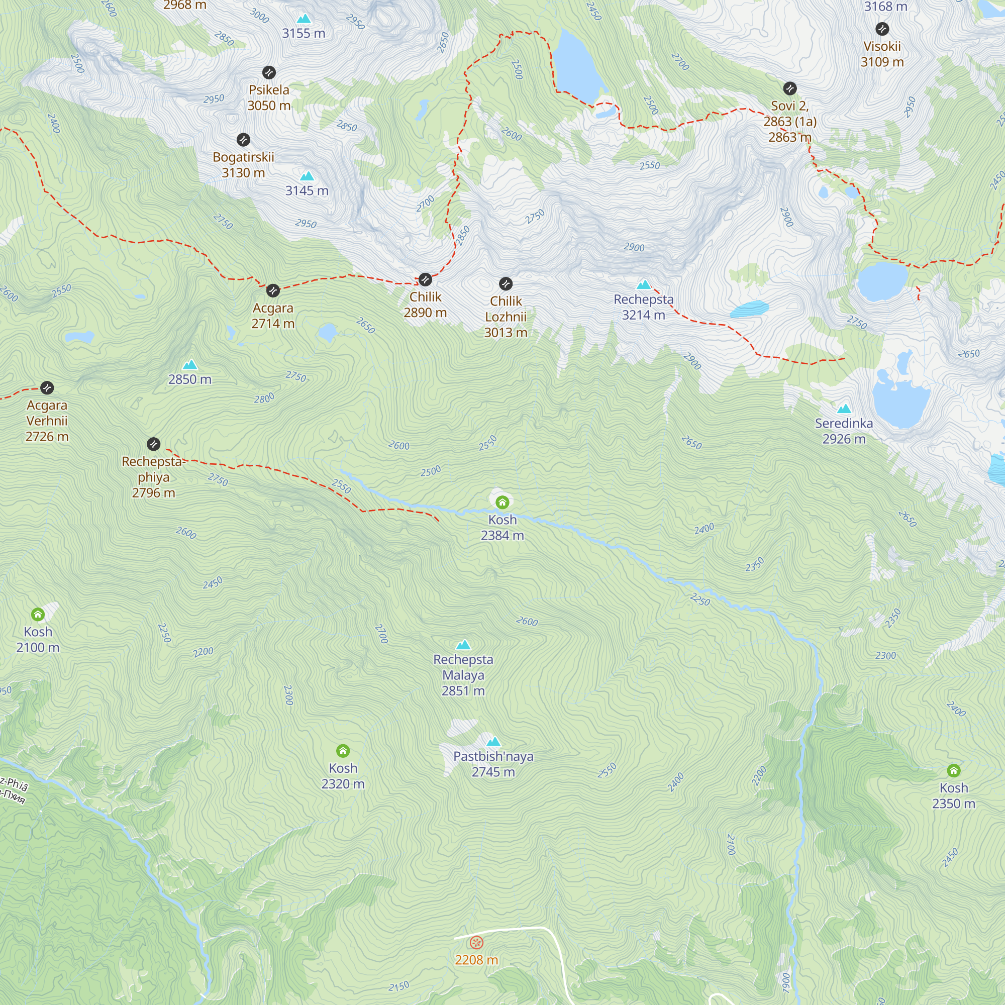 Kosh map