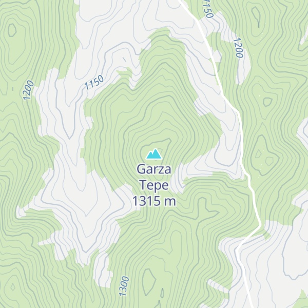 Map of Garza Tepe