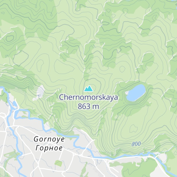 Map of Chernomorskaya