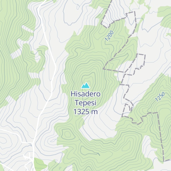 Map of Hisadero Tepesi