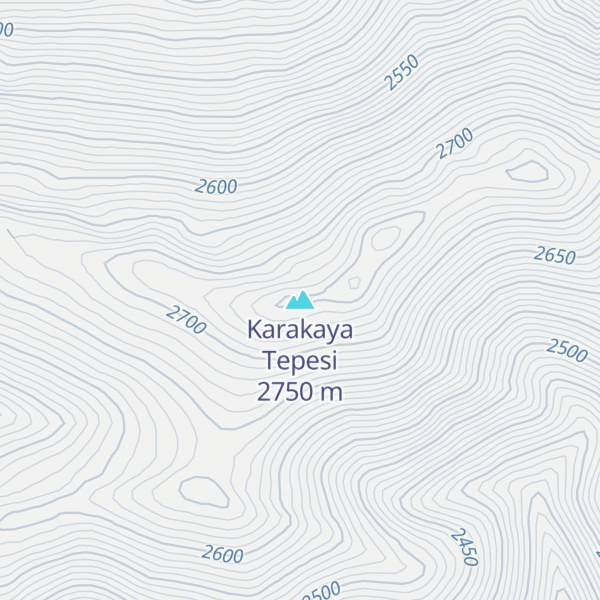 Map of Karakaya Tepesi