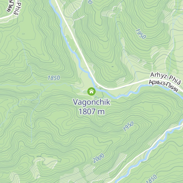 Map of Vagonchik