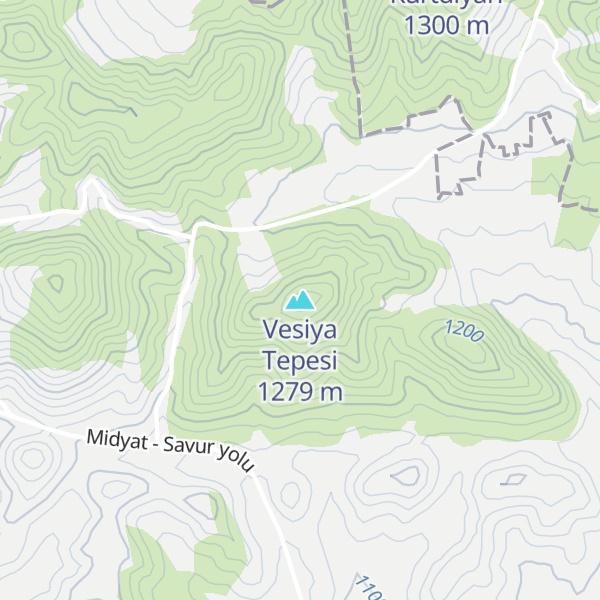 Map of Vesiya Tepesi