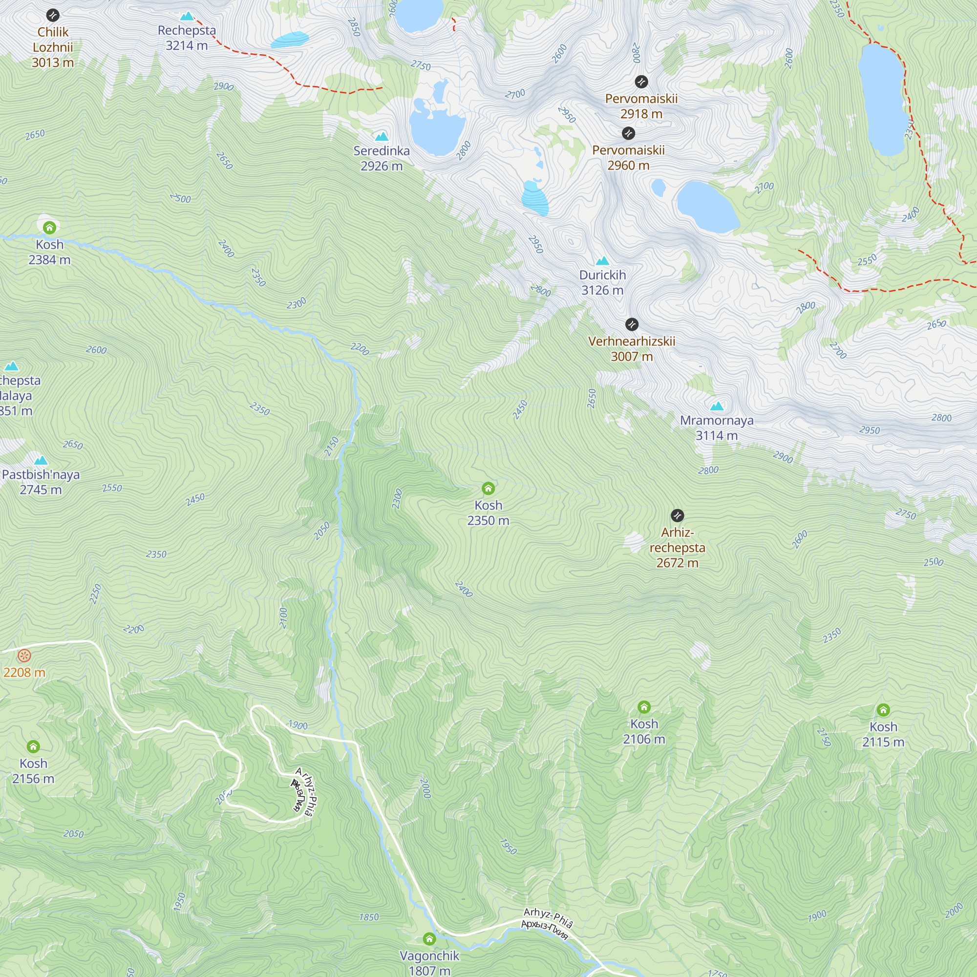 Kosh map