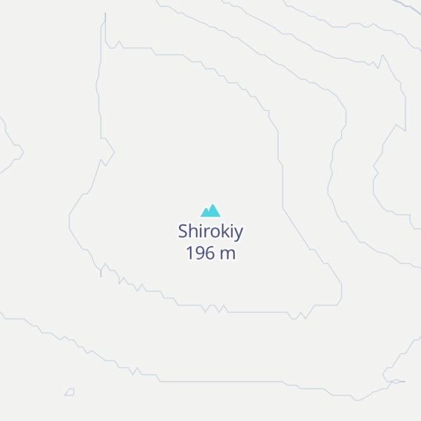 Map of Shirokiy