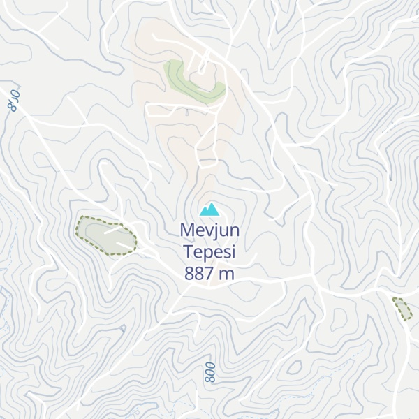 Map of Mevjun Tepesi