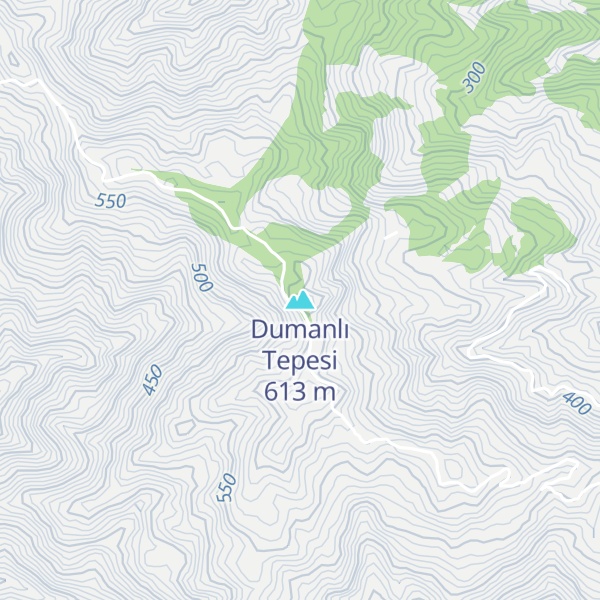 Map of Dumanlı Tepesi
