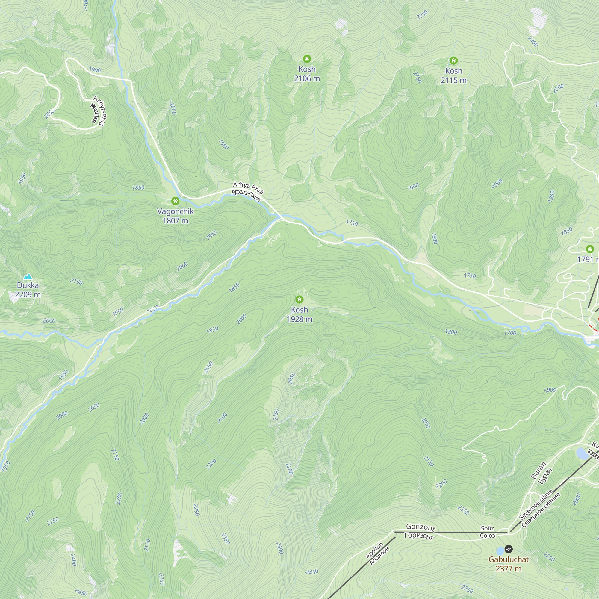 Kosh map