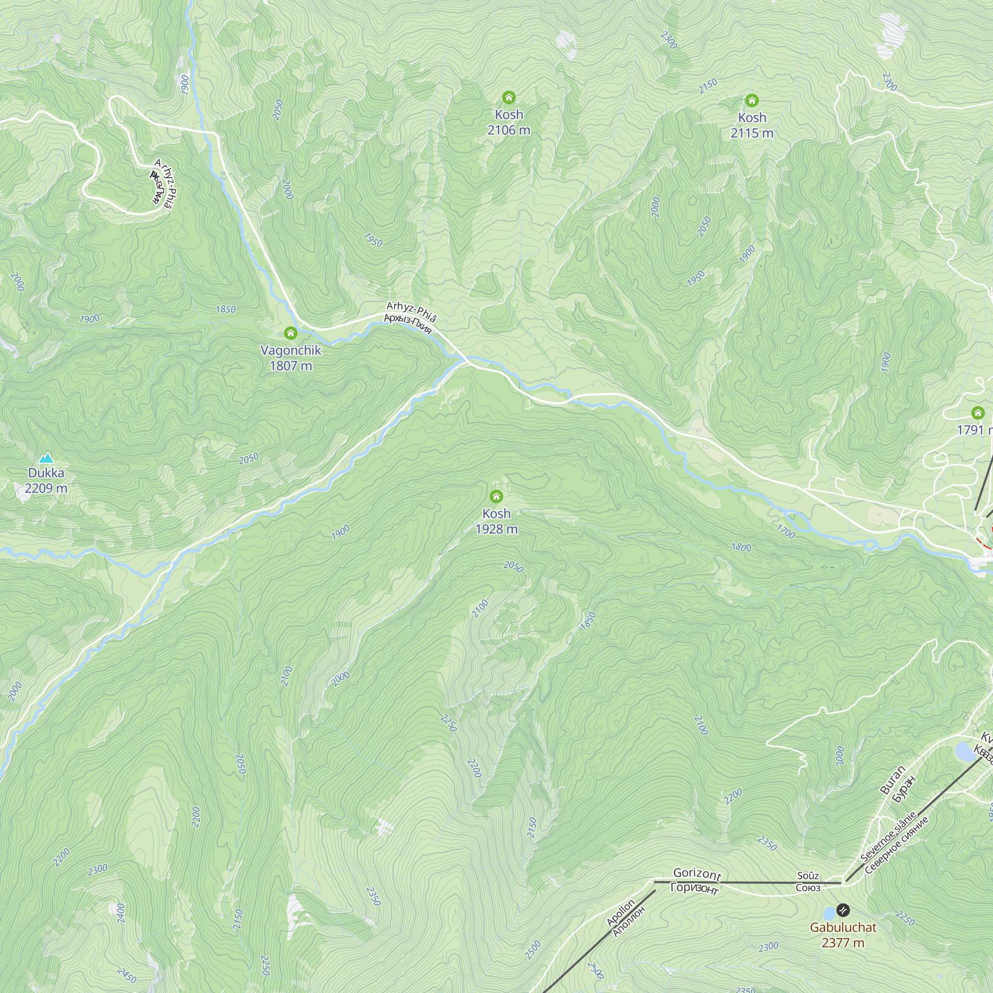 Kosh map