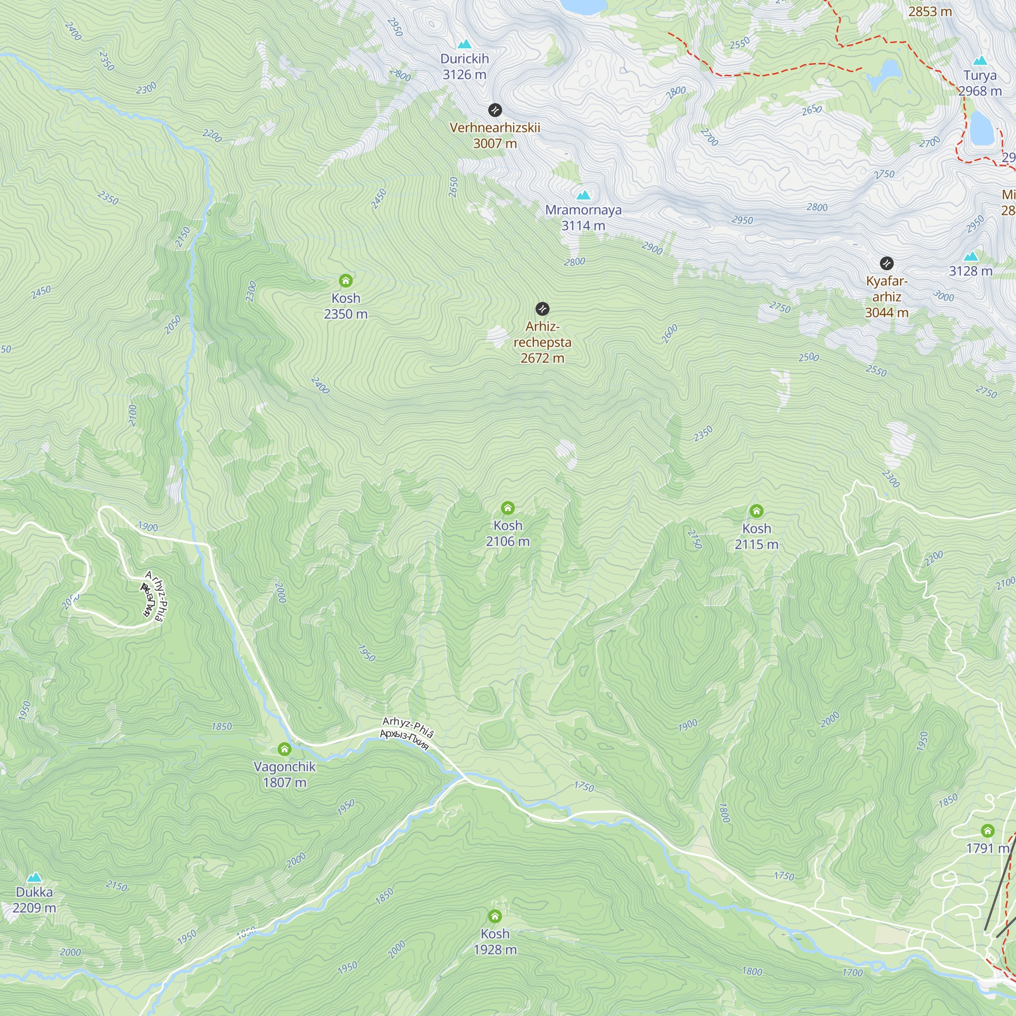 Kosh map
