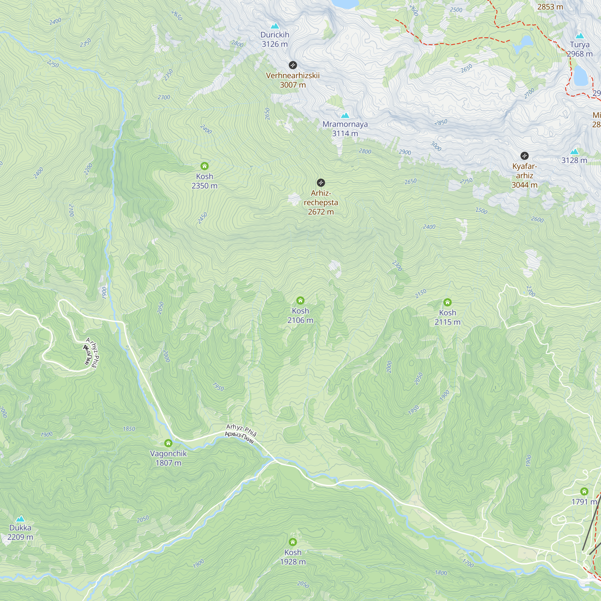 Kosh map
