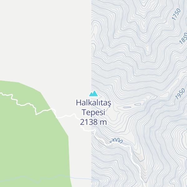 Map of Halkalıtaş Tepesi