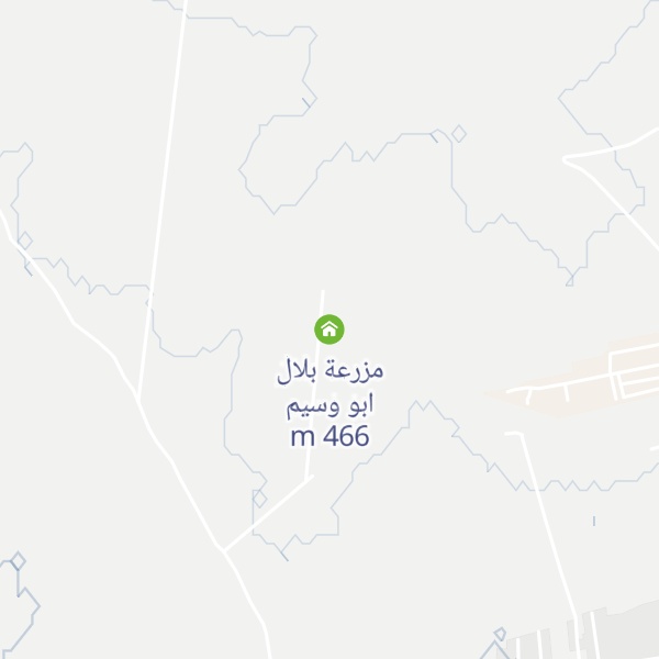 Map of مزرعة بلال ابو وسيم