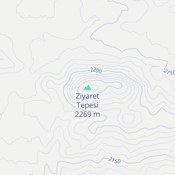 Map of Ziyaret Tepesi