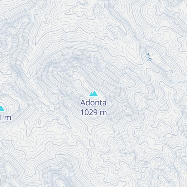 Map of Adonta