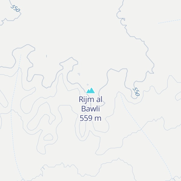 Map of Rijm al Bawli