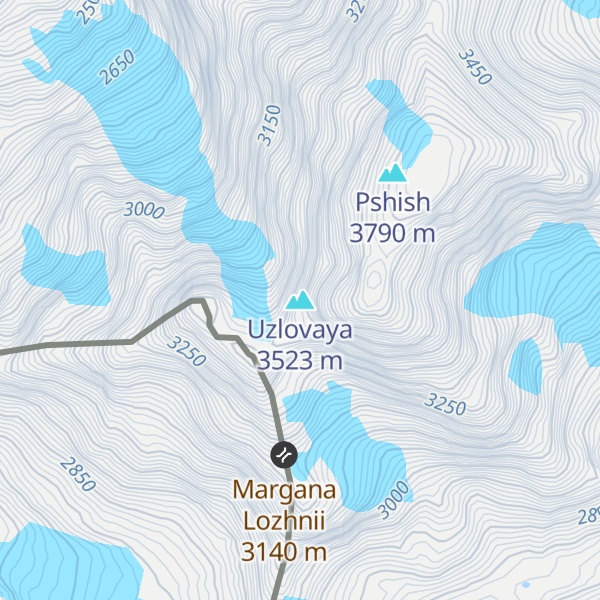 Map of Uzlovaya