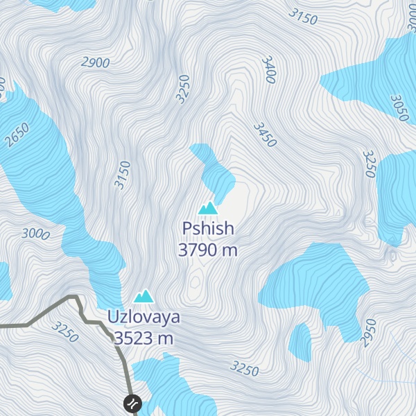 Map of Pshish