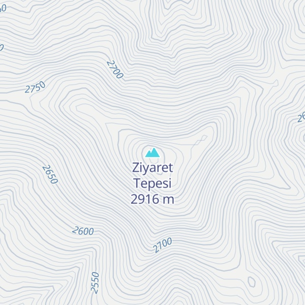 Map of Ziyaret Tepesi