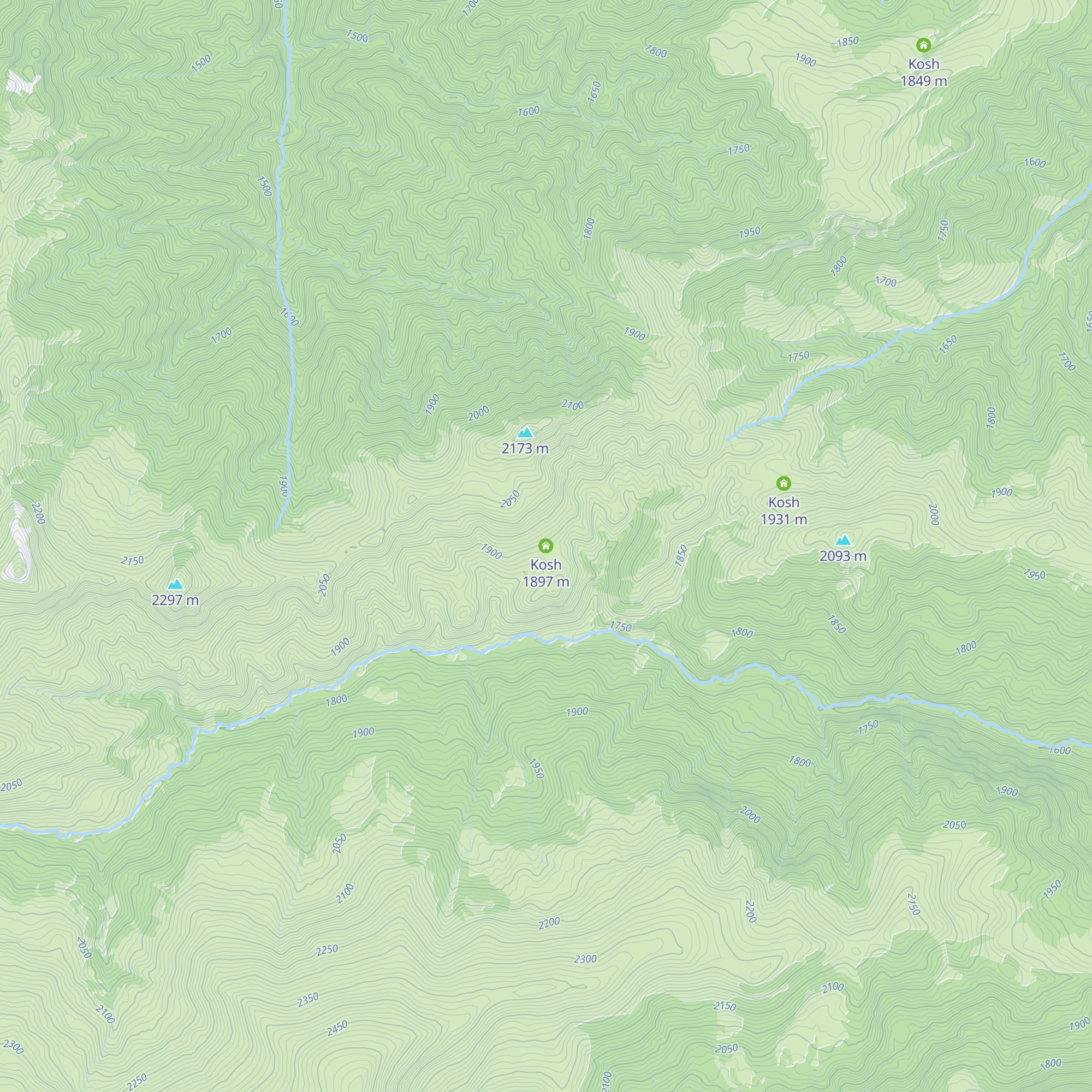 Kosh map