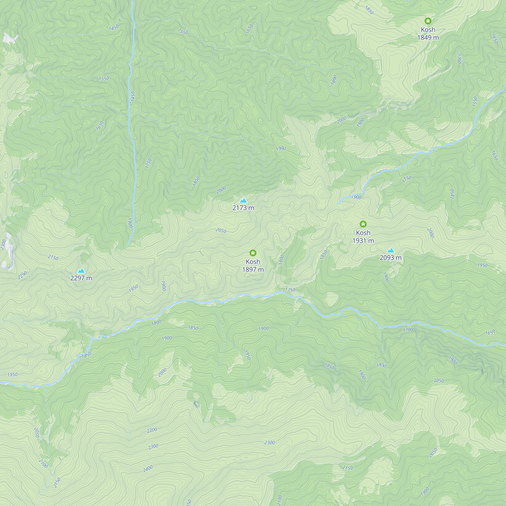 Kosh map