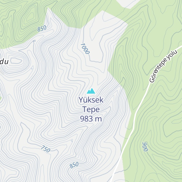 Map of Yüksek Tepe