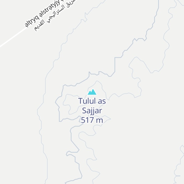 Map of Tulul as Sajjar