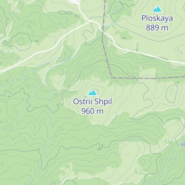 Map of Ostrii Shpil