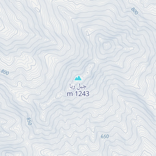 Map of جبل ربا