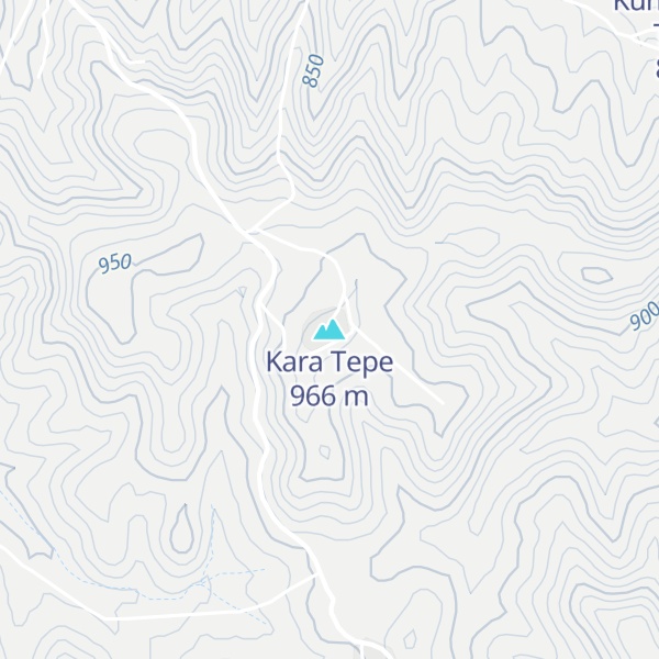Map of Kara Tepe