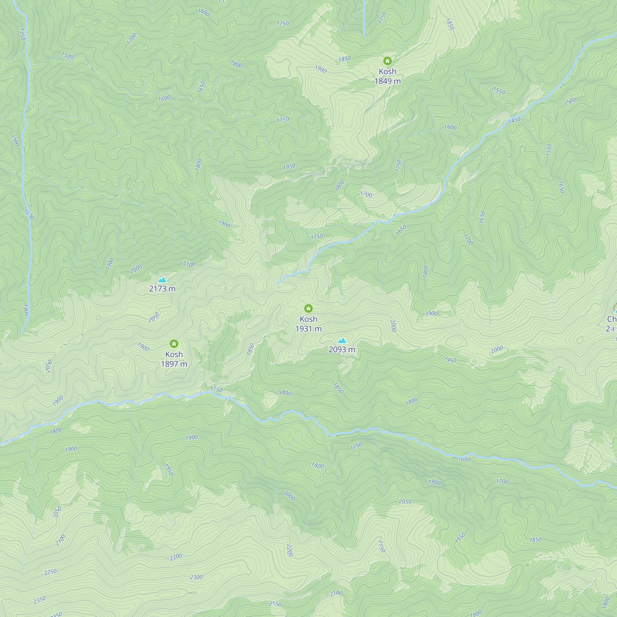 Kosh map