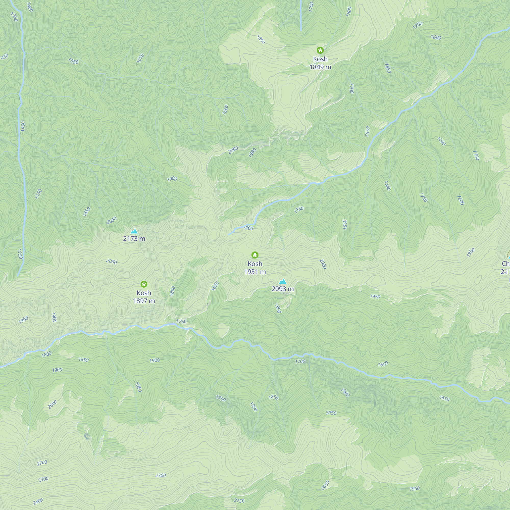 Kosh map