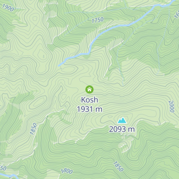 Map of Kosh
