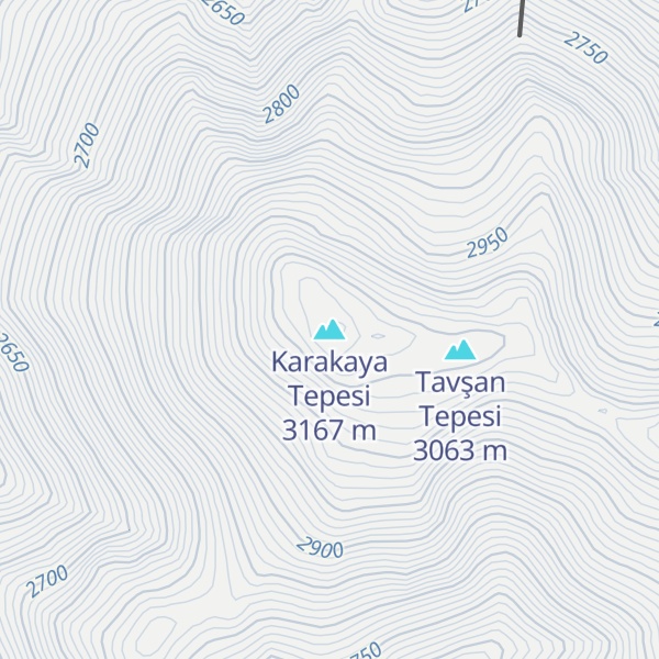Map of Karakaya Tepesi