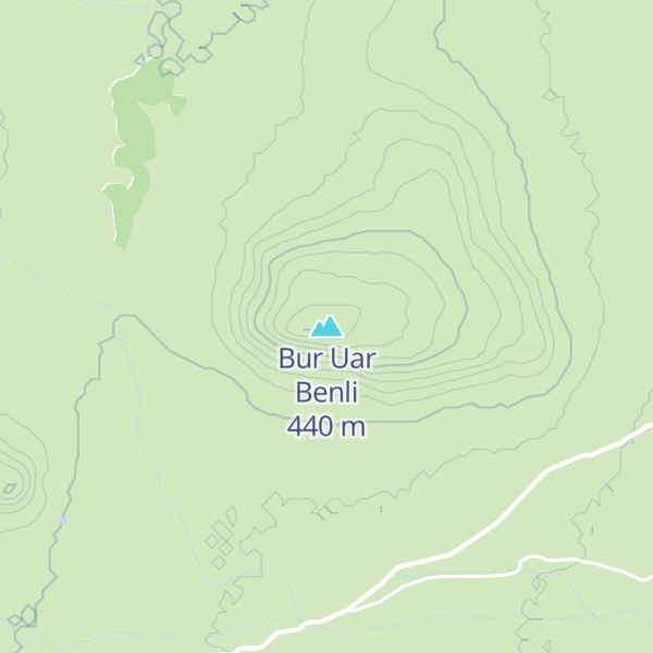 Map of Bur Uar Benli