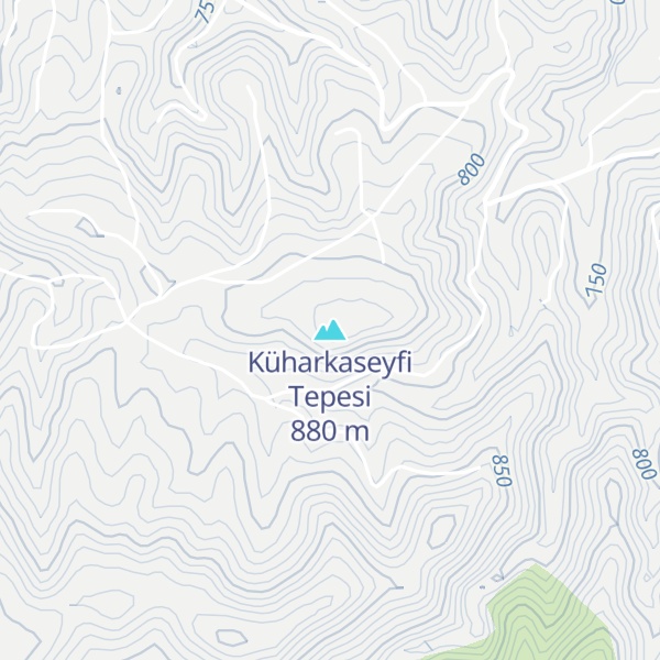 Map of Küharkaseyfi Tepesi