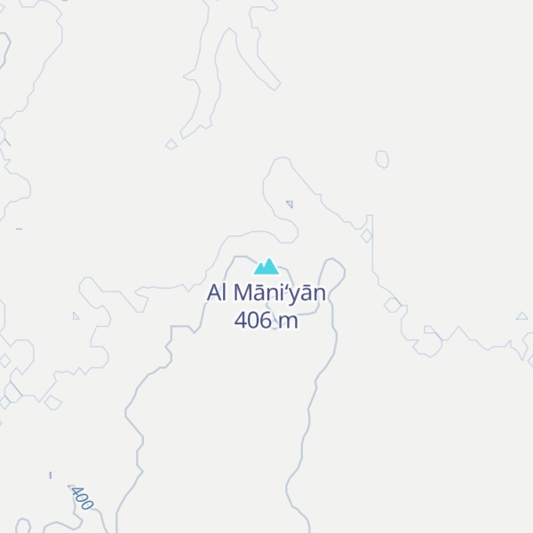 Map of Al Māni‘yān
