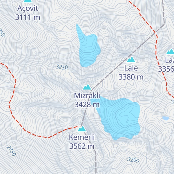 Map of Mizrakli