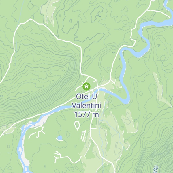 Map of Otel U Valentini