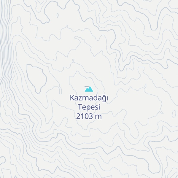 Map of Kazmadağı Tepesi