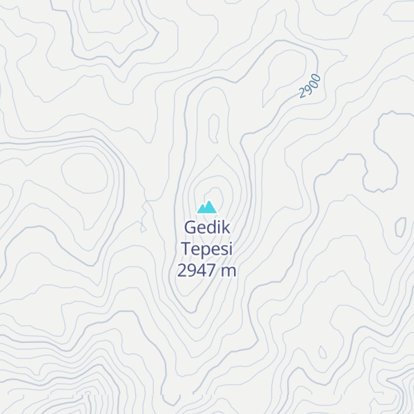 Map of Gedik Tepesi
